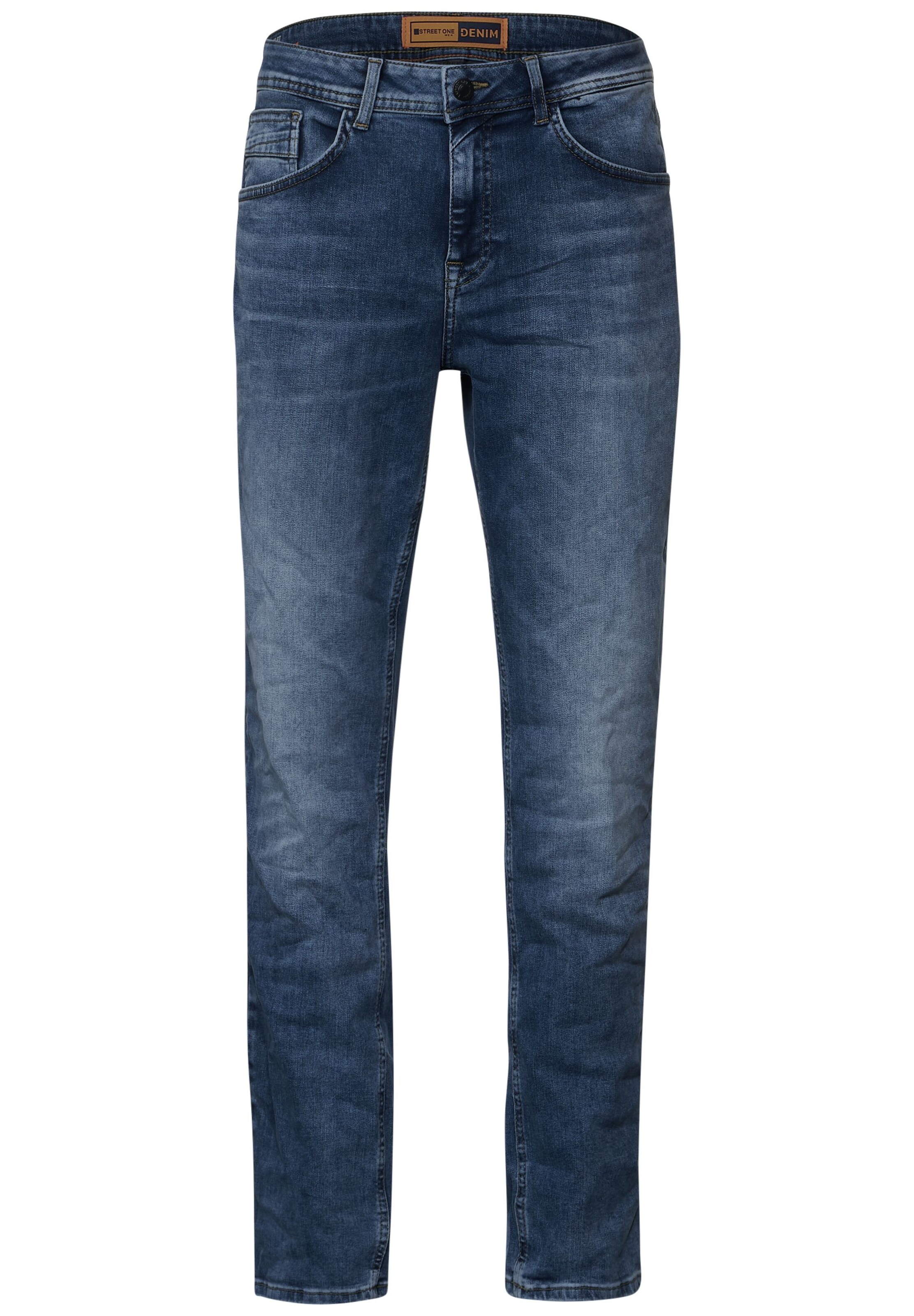 Street One MEN Regular Jeans in Blue: front