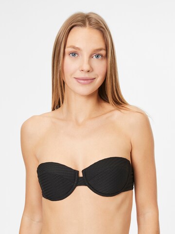 ONLY Balconette Bikinitop 'KAJA' in Schwarz: predná strana