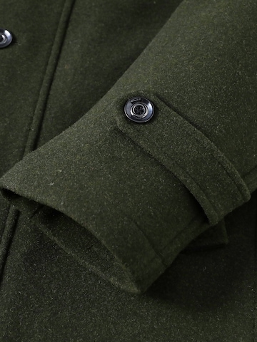 ALLTHEMEN Winterjas 'Morgenkühle' in Groen