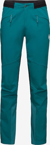 MAMMUT Regular Skihose 'Aenergy SO' in Grün: Vorderseite