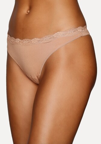 String LASCANA en beige : devant