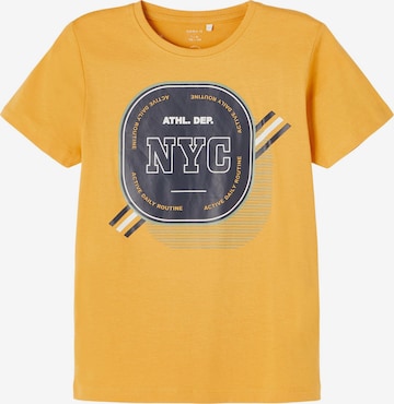 NAME IT Shirt 'Bertel' in Yellow: front