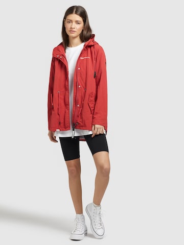 khujo Between-Season Jacket 'CAIMA' in Red