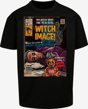 Maglietta 'Ghost - Witch Image Comic Book' di Merchcode in nero: frontale