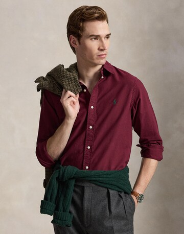 Polo Ralph Lauren Regular Fit Hemd in Rot
