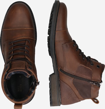 BULLBOXER Lace-Up Boots in Brown