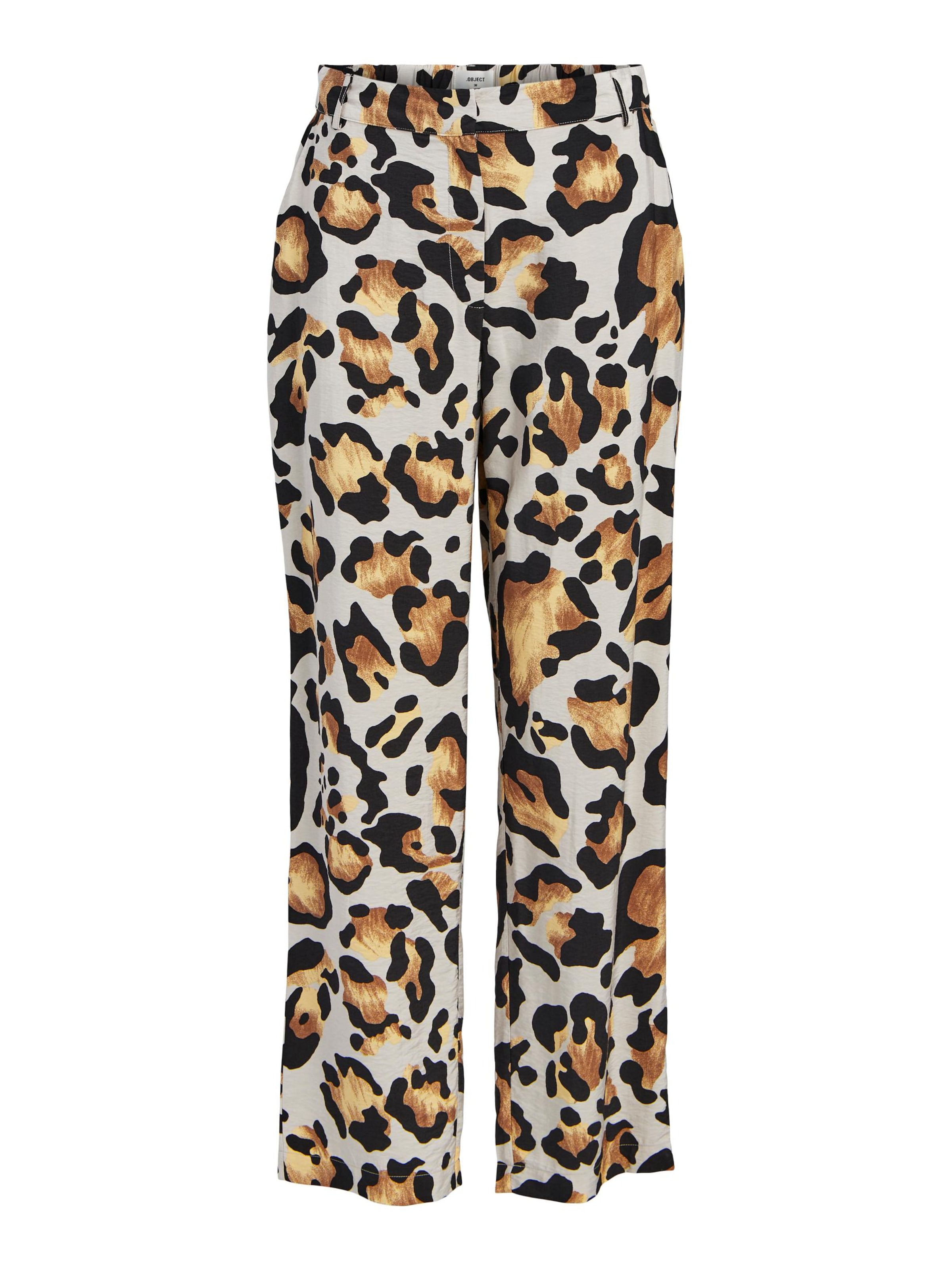 Wide Leg Pantalon 'IVALO' OBJECT en beige : devant