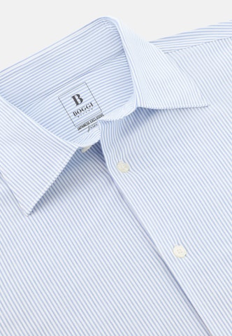 Coupe regular Chemise Boggi Milano en bleu