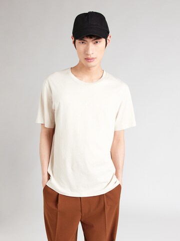 JJ Rebel Shirt 'JREBROCKY' in Beige: front
