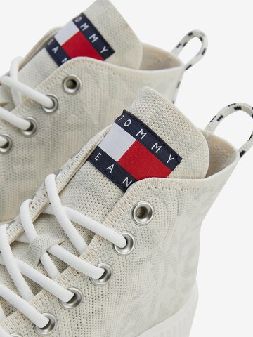 Tommy Jeans Sneakers hoog in Beige