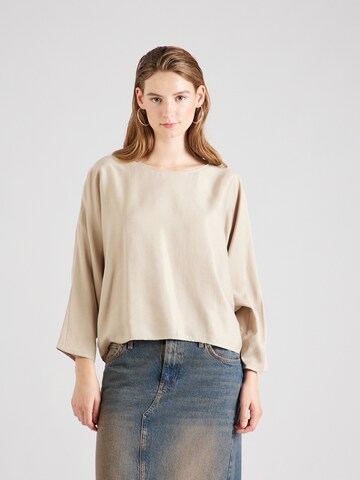 DRYKORN - Blusa 'NIALINI' en beige: frente