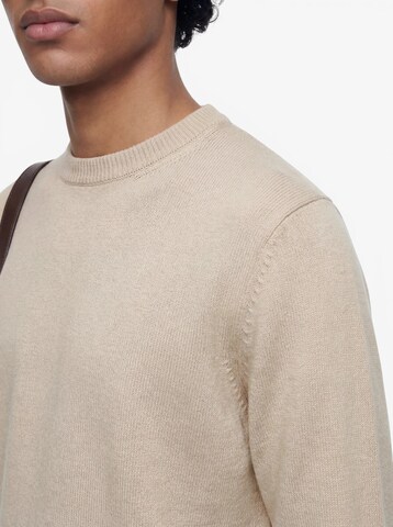 SELECTED Sweater 'SLHKRIS' in Beige