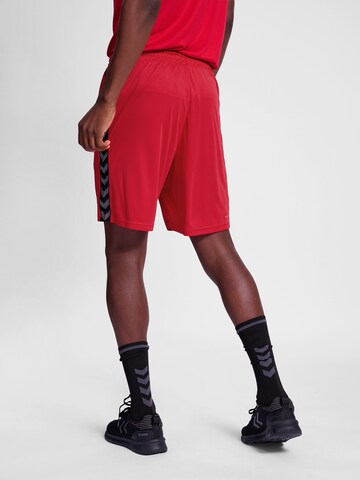 Hummel Regular Sportbroek 'Authentic' in Rood