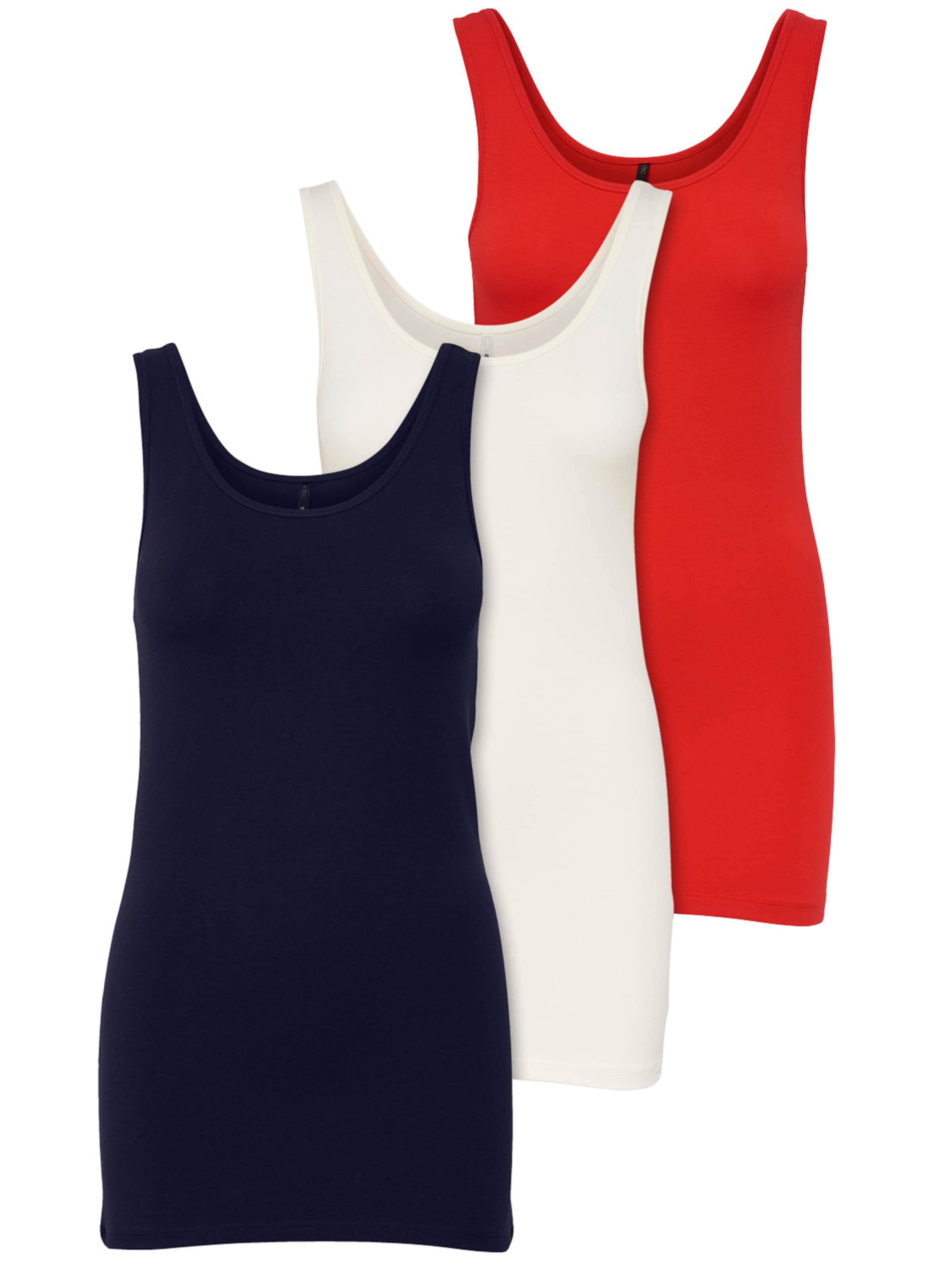 ONLY Top in Blau: Vorderseite