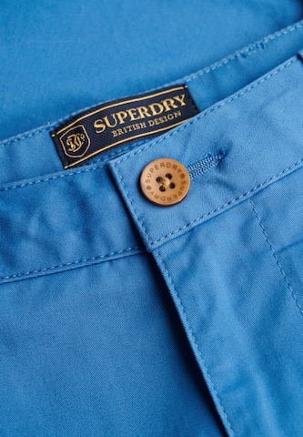 Superdry & Co Slimfit Chino in Blauw