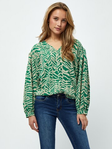 DESIRES Blouse 'Alberte' in Groen: voorkant