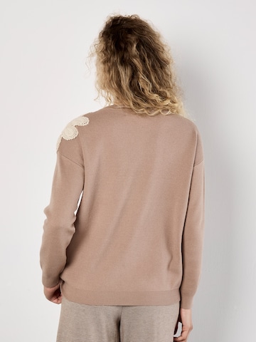 Apricot Pullover in Braun