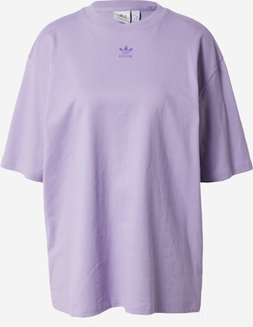 ADIDAS ORIGINALS T-Shirt 'Adicolor Essentials' in Lila: predná strana