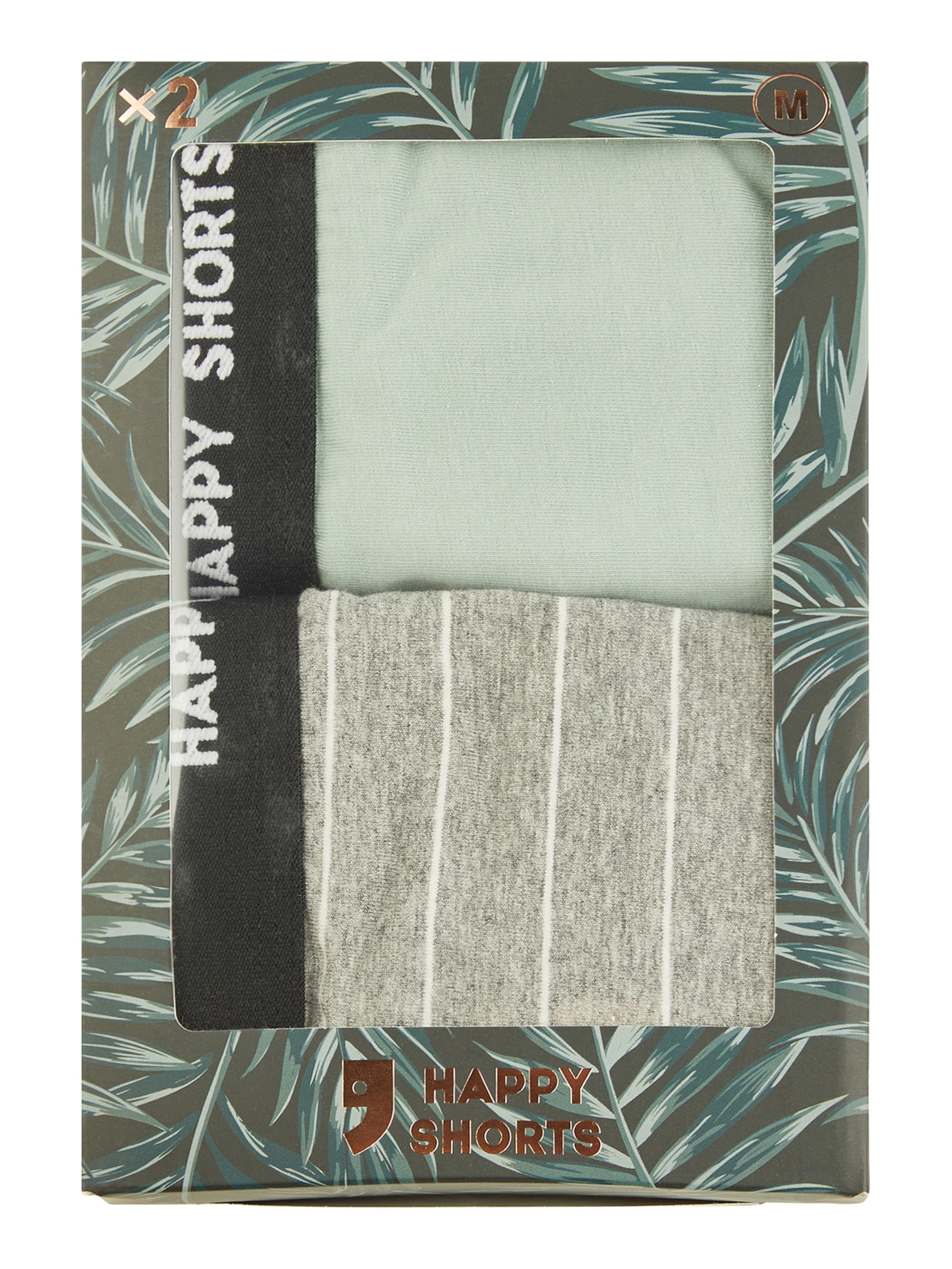 Boxers ' Classic ' Happy Shorts en gris