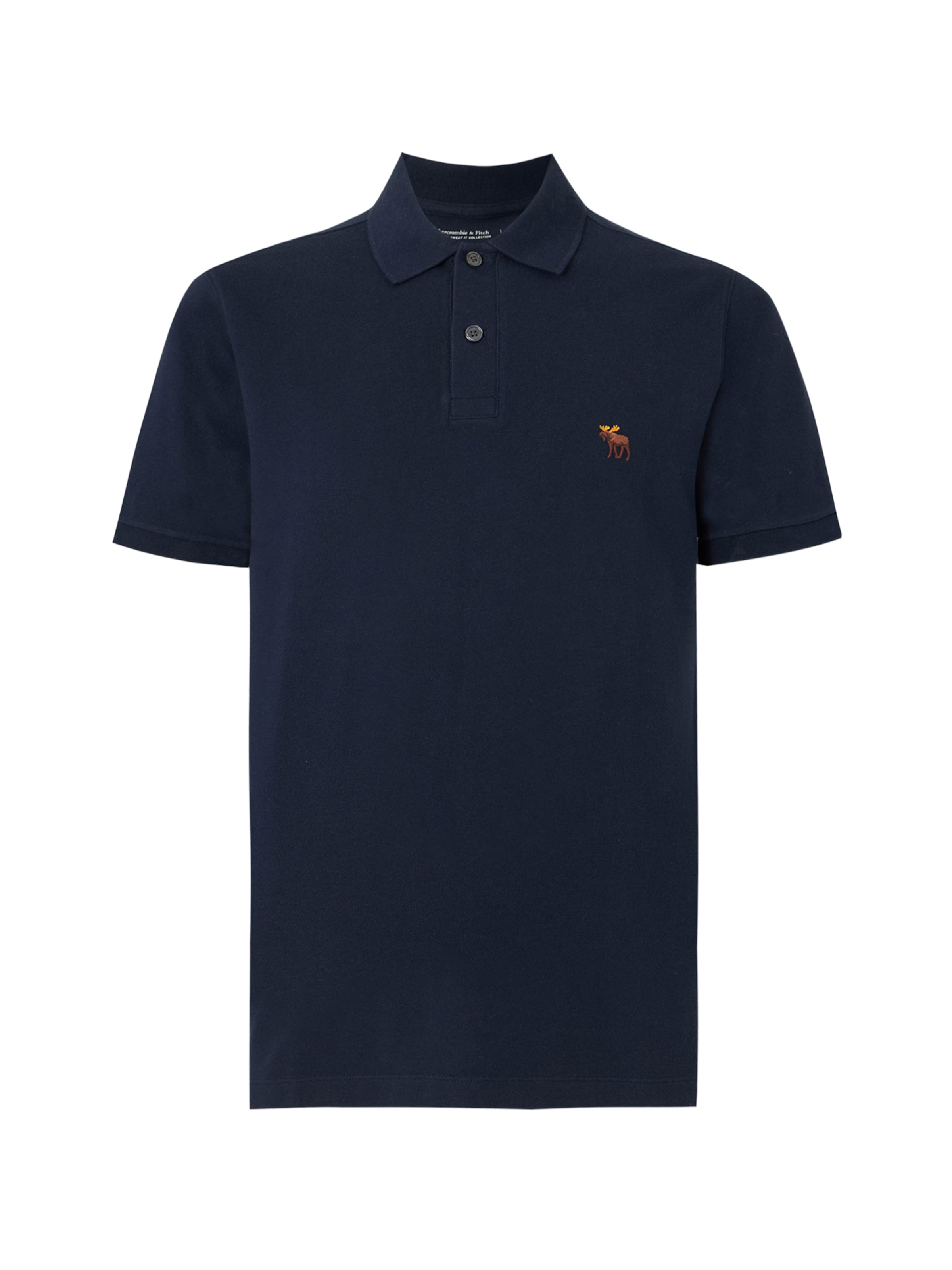 Tricou de la Abercrombie & Fitch pe albastru: față