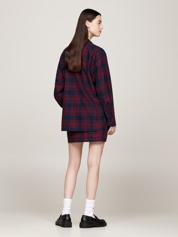 Chemisier Tommy Jeans en rouge