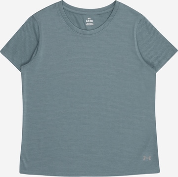 T-shirt fonctionnel 'Streaker' UNDER ARMOUR en bleu : devant
