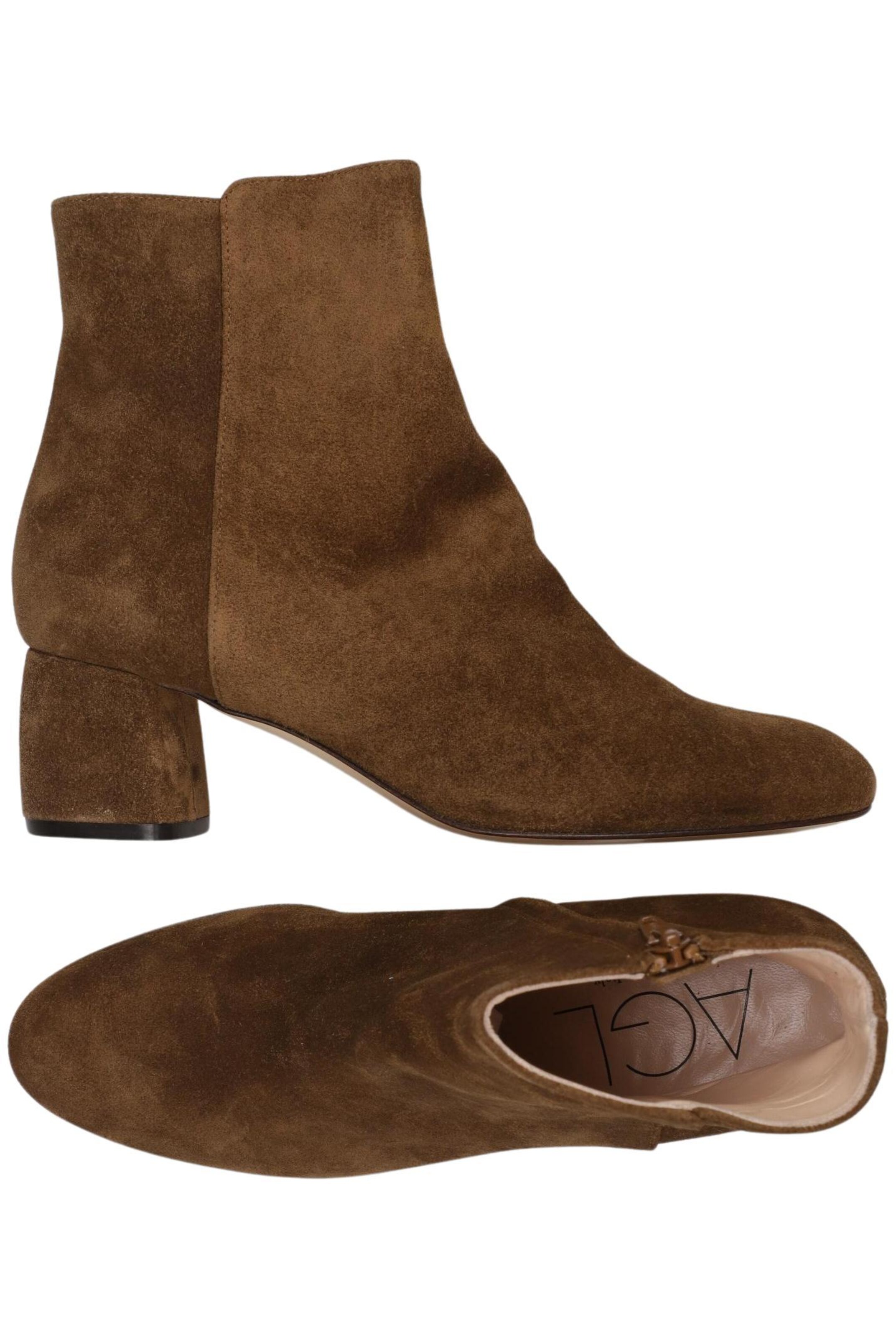 AGL Attilio Giusti Leombruni Dress Boots in 38 in Brown: front