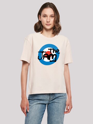 T-shirt 'The Jam' F4NT4STIC en rose : devant