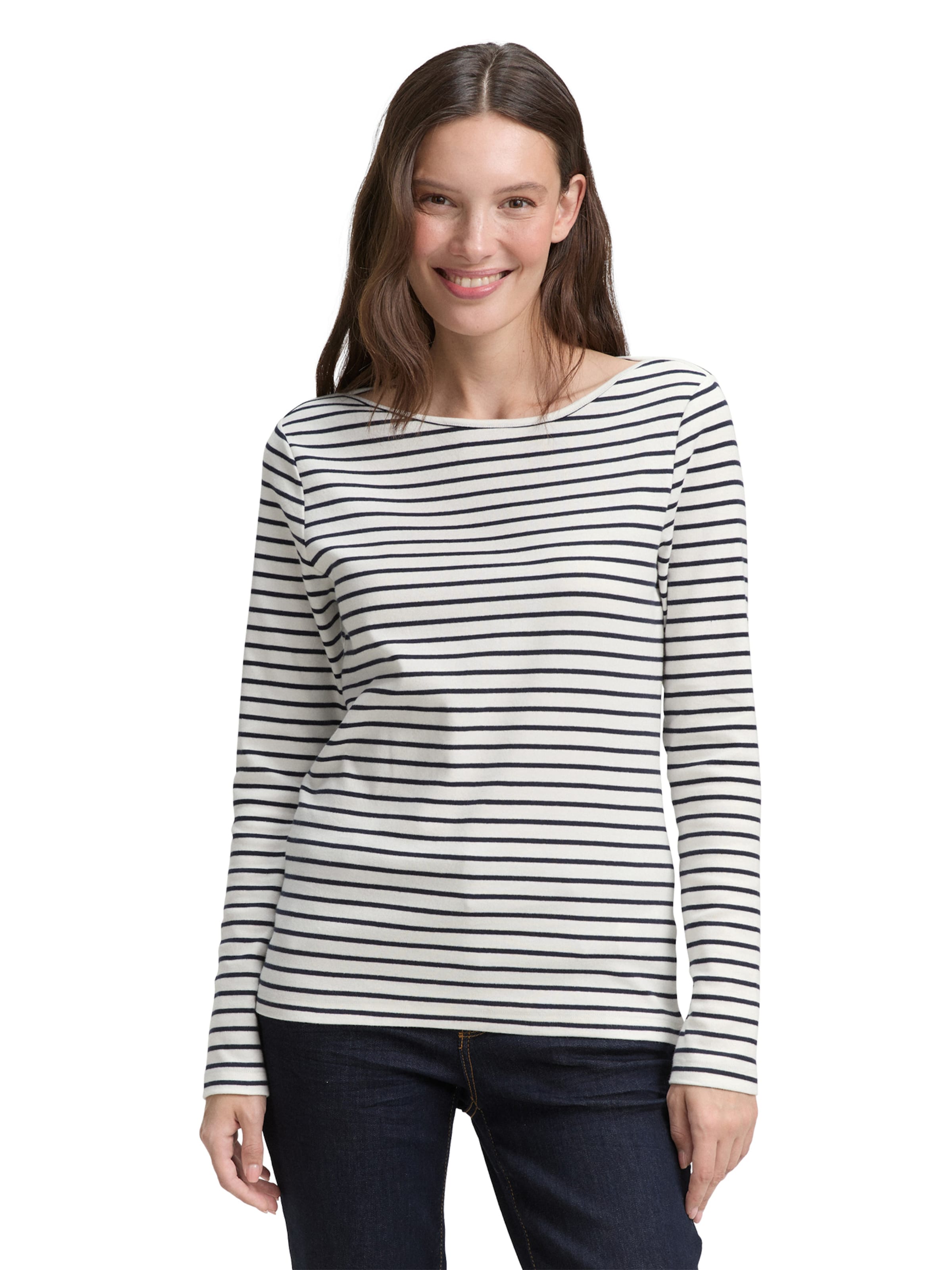 TOM TAILOR Tričko – bílá: přední strana