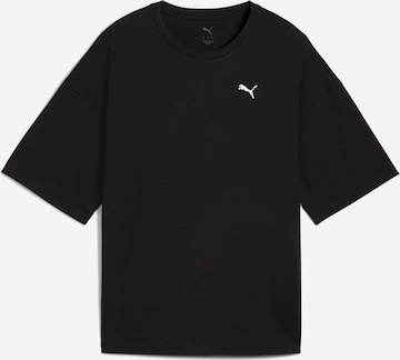 Maglietta 'Wardrobe Essentials' di PUMA in nero: frontale