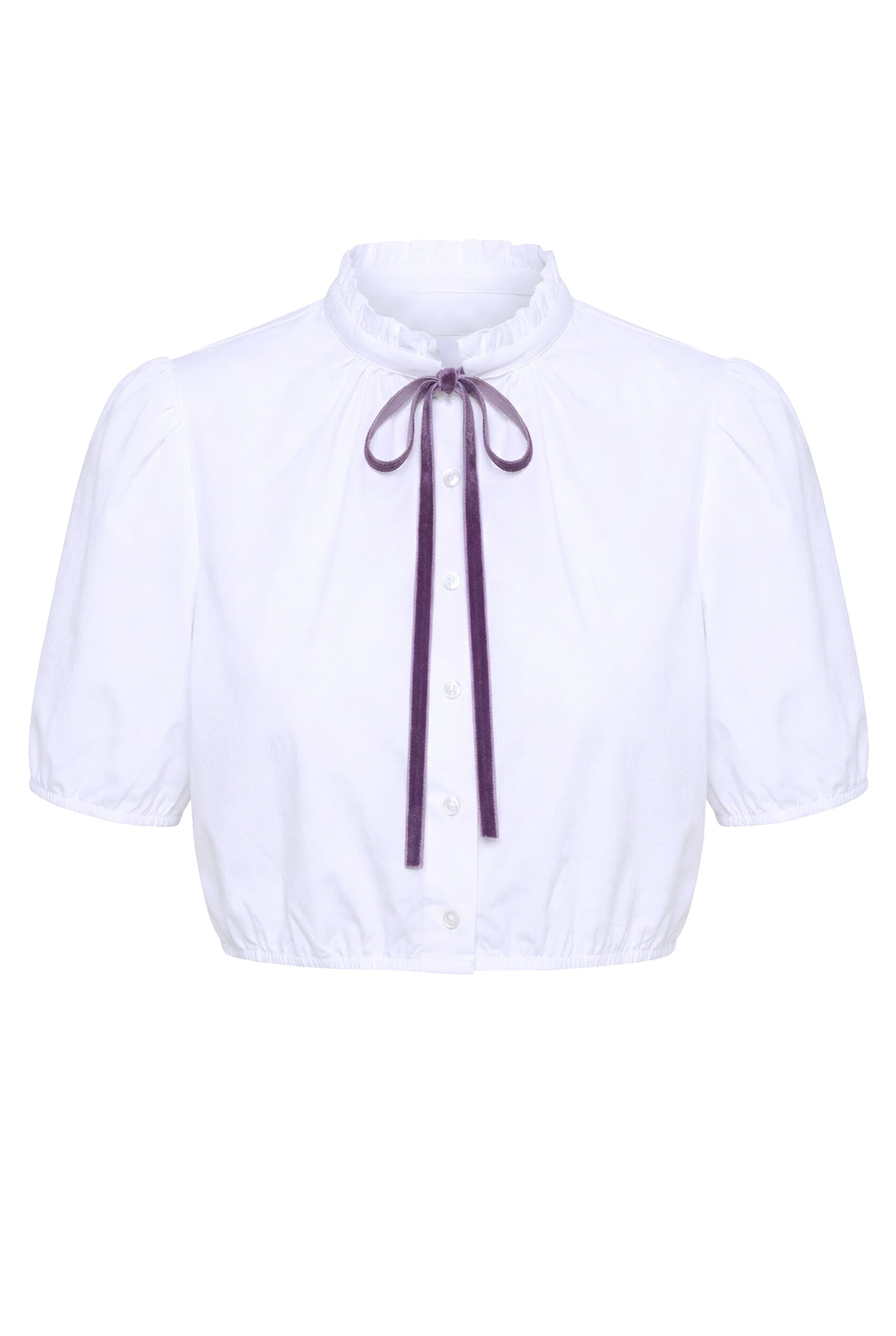 Ulla Popken Blouse in White: front