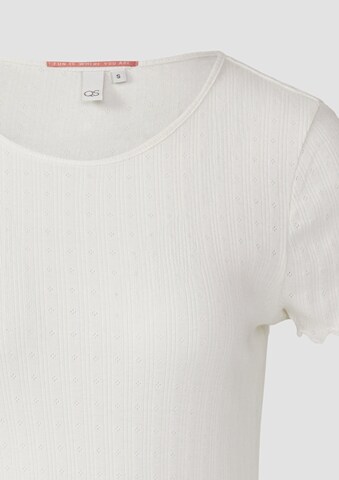 QS Shirt in Wit