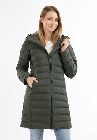 Manteau d’hiver usha BLUE LABEL en vert : devant