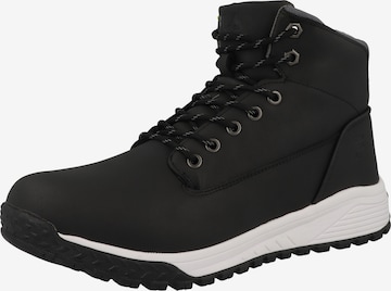 FILA - Botas com atacadores 'Lance XXI' em preto: frente