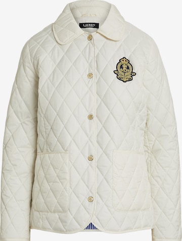 Lauren Ralph Lauren Prehodna jakna 'IRIDESCENT' | bež barva: sprednja stran