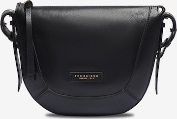 The Bridge Crossbody Bag in Black: front