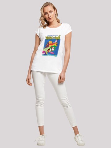 Maglietta 'Disney Winnie The Pooh' di F4NT4STIC in bianco