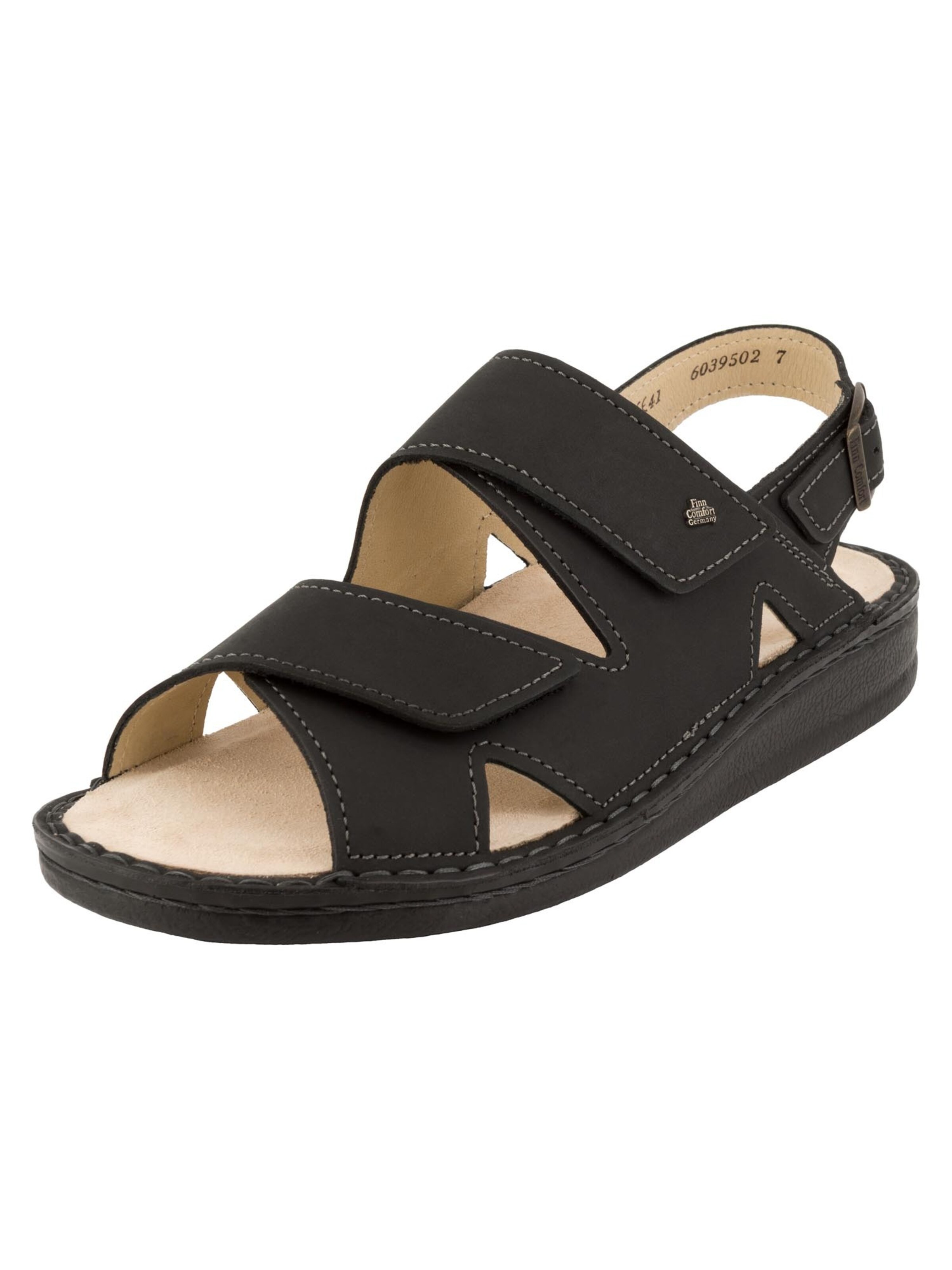 Finn Comfort Sandal 'Toro-S' in Black
