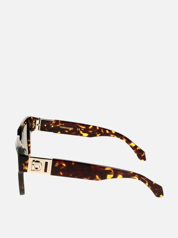 Lunettes de soleil FERRAGAMO en marron