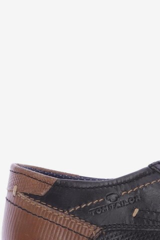 TOM TAILOR Flats & Loafers in 40 in Black