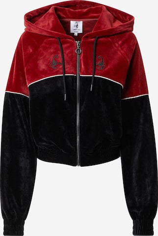 VIERVIER Between-Season Jacket 'Joleen' in Red: front