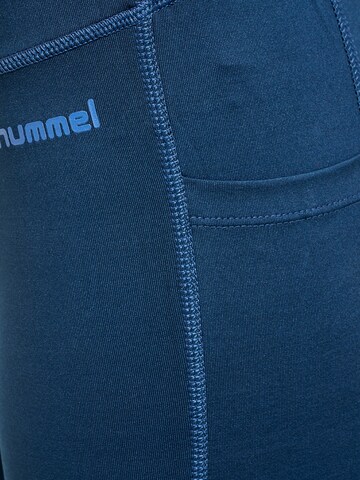 Hummel Skinny Sports trousers 'MT Mabley' in Blue
