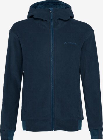 VAUDE Athletic Fleece Jacket 'Neyland' in Blue: front