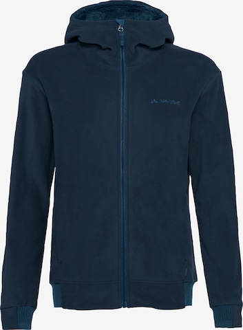 VAUDE Athletic Fleece Jacket 'Neyland' in Blue: front