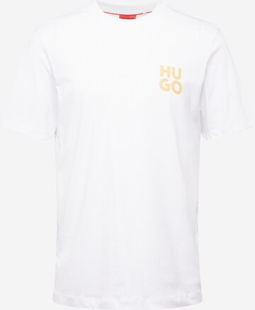 HUGO T-Shirt 'Dimoni' in Weiß: predná strana