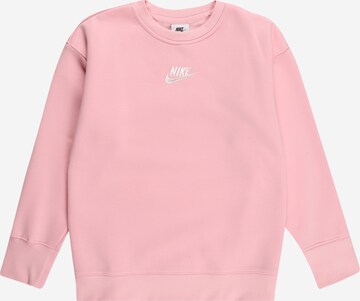 Nike Sportswear Sweatshirt in Pink: front