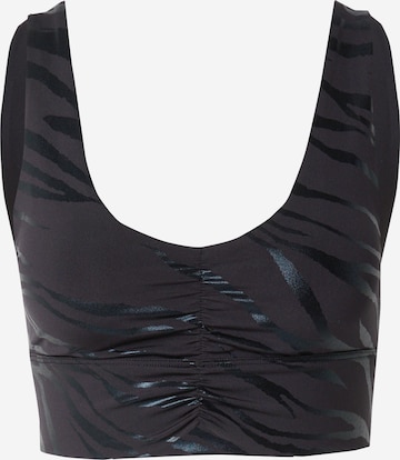 Bustier Soutien-gorge de sport Hurley en noir : devant