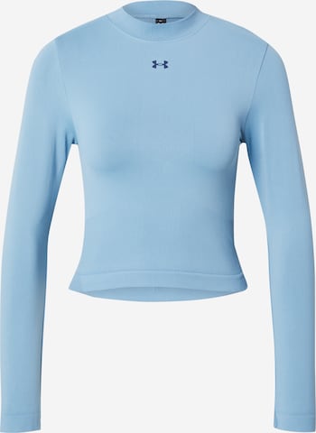 T-shirt fonctionnel UNDER ARMOUR en bleu : devant