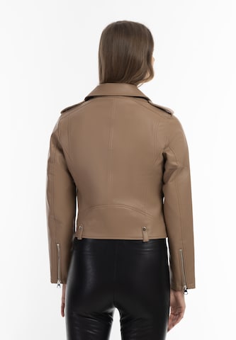 faina Between-Season Jacket in Brown