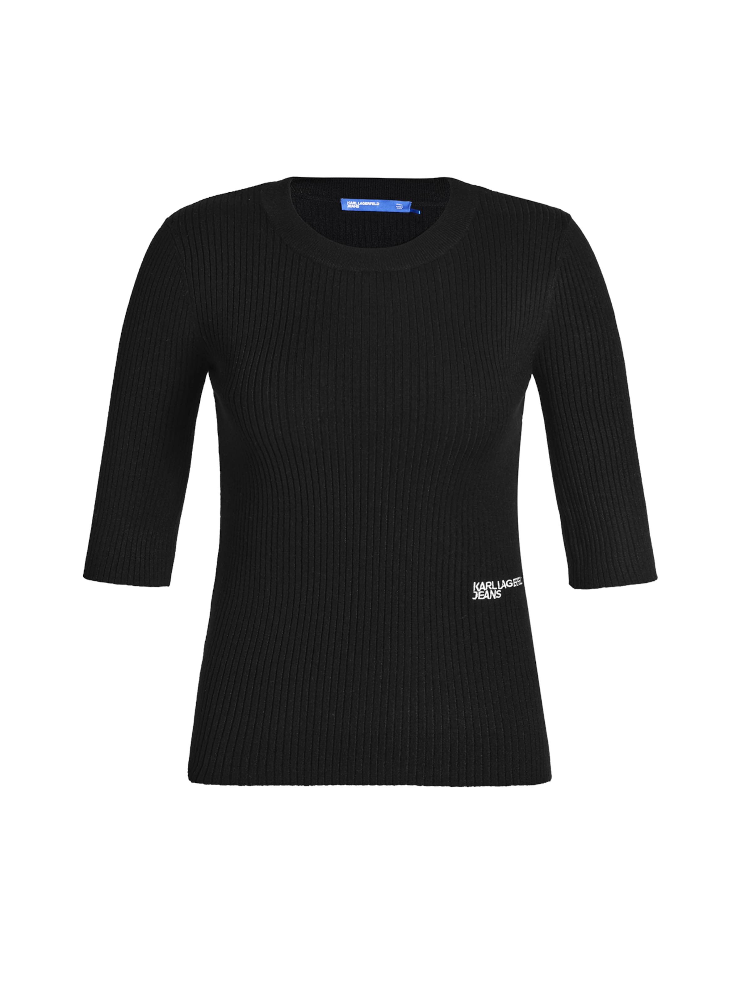Pull-over KARL LAGERFELD JEANS en noir : devant